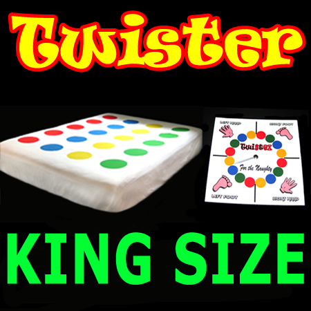 image for Twister Bed Sheet Novelty Pack King ($80)