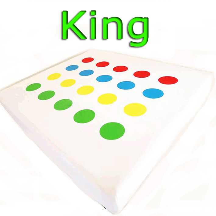 King Size Twister Bed sheet