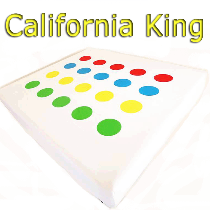 California King Size Twister Bed Sheet